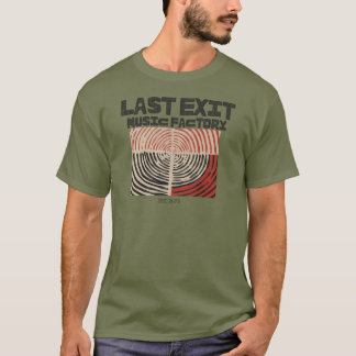 ラスト・エグジット・ミュージック・ファクトリー - ターゲット Tシャツ