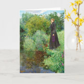 ラスト・サマー・シングス・ワー・グリーナー | バイアム・ショー カード (黄色い花)