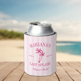 ラスト・スプラッシュ・ビーチ・パーム ホットピンク・バチェラー 缶クーラー