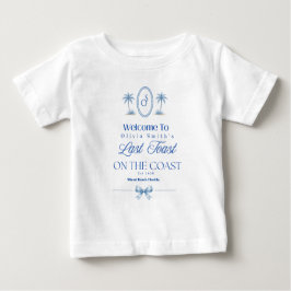 ラスト・トースト・オン・ザ・コースト ビーチブルーバチェラー ベビーTシャツ
