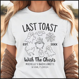 ラスト トースト ハロウィン ブライズメイド パーティー Tシャツ