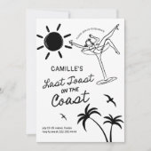 ラスト トースト 手描き ブライズメイド ウィークエンド  招待状 (正面)