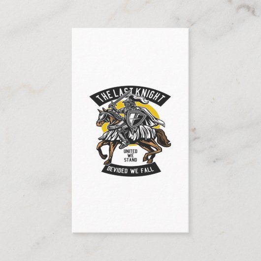 『ラスト・ナイト』 名刺 (正面)