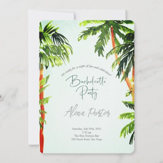 ラスト フリンジ ビフォア ザ リング ブライズ バッシュ 招待状 (正面)