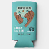 ラスト フロート ブライズメイド パーティー ウィークエンド 缶クーラー スリム缶クーラー (裏面)