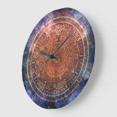 ラスト&ブルースチームパンク ラージ壁時計 (傾斜)