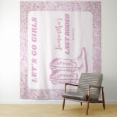 ラスト ロデオ ウェスタンカウガール バチェロレッテ パーティー タペストリー (インサイチュ)