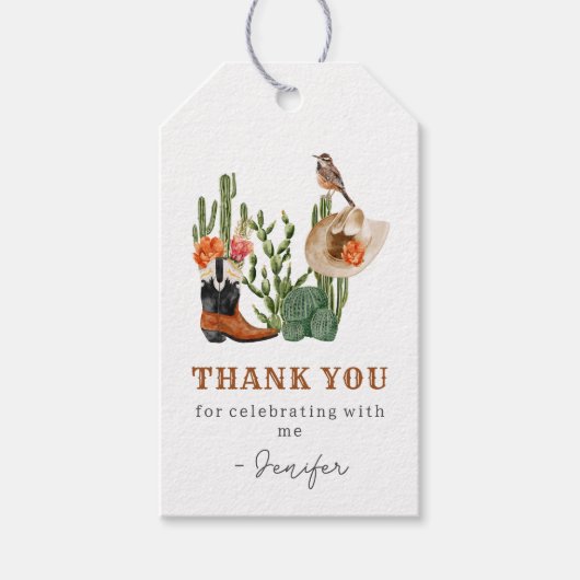 ラスト ロデオ ギフトタグ (正面)