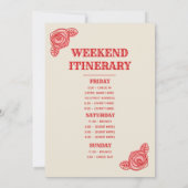 ラスト ロデオ ジーディー アップ バチェロレッテ ウィークエンド 予定 招待状 (裏面)