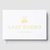 ラスト ロデオ フォト ゲスト ブック (正面)