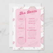 ラスト ロデオ ブライズテート パーティー テンプレート (裏面)