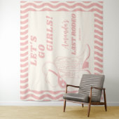 ラスト ロデオ レトロ ウエスタン ブライズテイル パーティー タペストリー (インサイチュ)