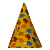 ラスト&金ゴールドマンガウルマンモスパーソナライズされた パーティーハット (右)