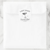ラスト toast ソーシャル クラブ ブライズメイド パーティー グッズ スクエアシール (バッグ)