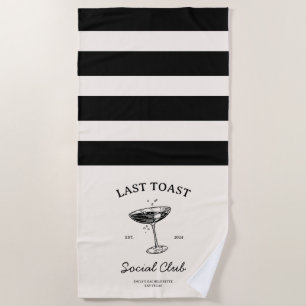 ラスト toast ソーシャル クラブ ブライズメイド パーティー グッズ ビーチタオル