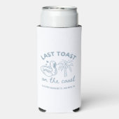 ラスト toast 結婚前パーティー 缶クーラー ギフト スリム缶クーラー (Seltzer裏面)