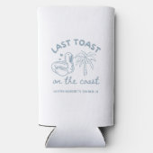 ラスト toast 結婚前パーティー 缶クーラー ギフト スリム缶クーラー (裏面)