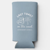 ラスト toast 結婚前パーティー 缶クーラー ギフト スリム缶クーラー (裏面)
