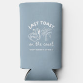 ラスト toast 結婚前パーティー 缶クーラー ギフト スリム缶クーラー (正面)