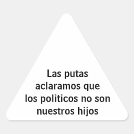 ラスパタス 三角形シール