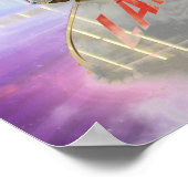 ラスパーソナライズされたベガスお祝いパーティーポスター ポスター (角)