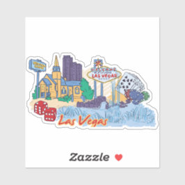 ラスビガスシティ シール