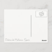 ラスブランカスパロマスデパルマ* ポストカード (裏面)