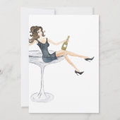 ラスベお洒落ガス結婚式招待状 招待状 (裏面)