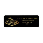 ラスベエレガントガス誕生日 ラベル (正面)