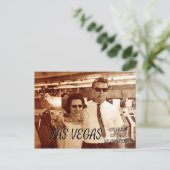 ラスベガおもしろいス1960年代のカップル熱狂するヘアマンおたく シーズンポストカード (スタンド正面)