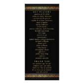 ラスベガエレガントス行き先ウェディングプログラム ラックカード (裏面)