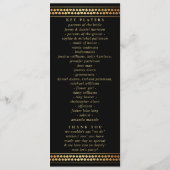 ラスベガエレガントス行き先ウェディングプログラム 招待状 (裏面)