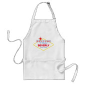 ラスベガスおもしろい標識 スタンダードエプロン (正面)