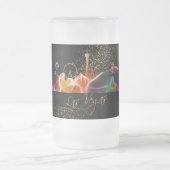 ラスベガスおもしろい-テンプレート フロストグラスビールジョッキ (中央)