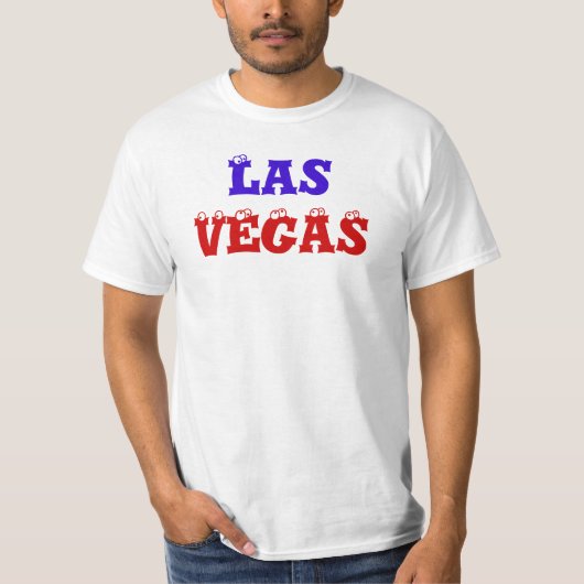 ラスベガスおもしろいTシャツ Tシャツ (正面)