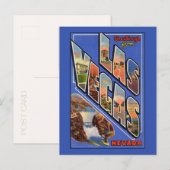 ラスベガスからのご挨拶 ポストカード (正面/裏面)