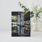 ラスベガスからの挨拶！ ポストカード (スタンド正面)