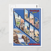 ラスベガスからの挨拶 ポストカード (正面/裏面)