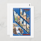 ラスベガスからの挨拶! ポストカード (正面/裏面)