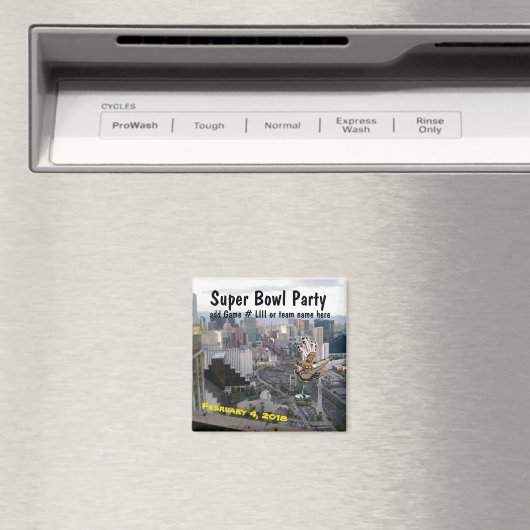 ラスベガスすごいサッカーパーティーとショガール マグネット (インサイチュ (食洗機))