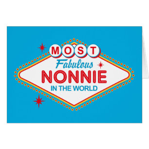 ラスベガスすばらしいNonnieのカード
