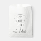 ラスベガスでの愛 | 結婚式の引き出物バッグ フェイバーバッグ (正面)