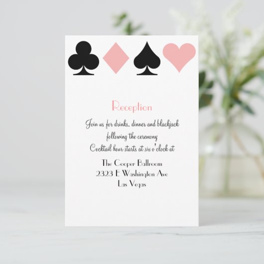 ラスベガスでの運命の結婚式の追加情報 エンクロージャーカード (スタンド正面)