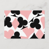 ラスベガスでの運命の結婚式の追加情報 エンクロージャーカード (裏面)