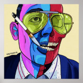 ラスベガスで憎しみを恐れる ポスター (正面)