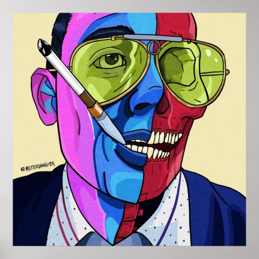 ラスベガスで憎しみを恐れる ポスター (正面)