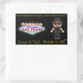 ラスベガスで起こること…リチャードから始まる!!! 長方形シール (バッグ)