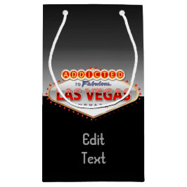 ラスベガスに熱中される、ネバダのおもしろいな印 スモールペーパーバッグ