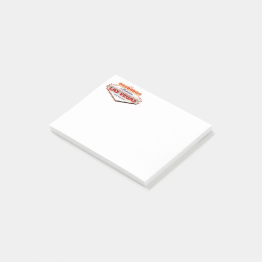 ラスベガスに熱中される、ネバダのおもしろいな印 ポストイット (アングル)