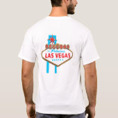 ラスベガスのすばらしいTシャツへの歓迎 Tシャツ (裏面)